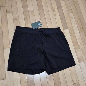 L.L. Bean Black Vista Camp Shorts NWT